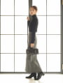 フェイクウールタイトスカート